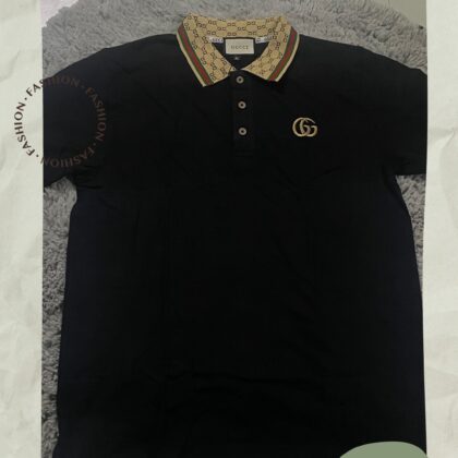 GUCCI LUXURY POLO (BLACK)